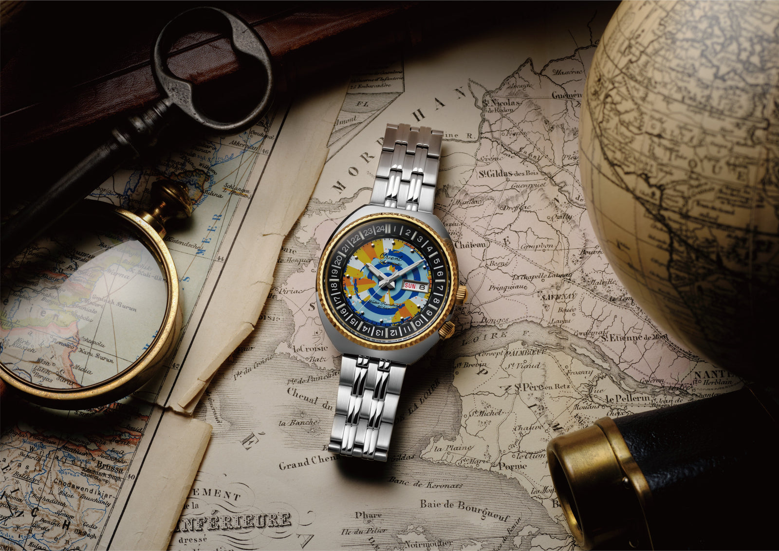 ワールドマップ オリエント75周年モデル RN-AA0E08Y 数量限定モデル