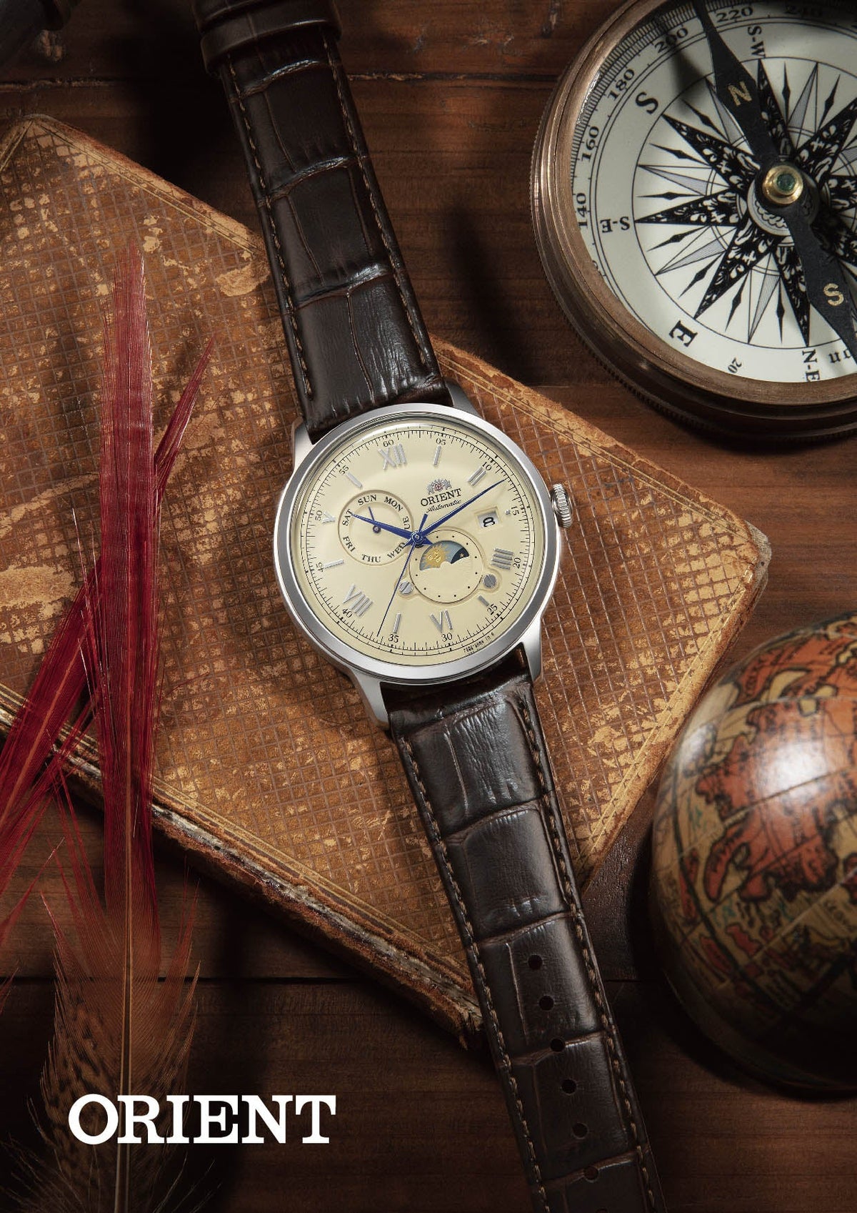 Orient Bambino SUN & MOON　RN-AK0803Y