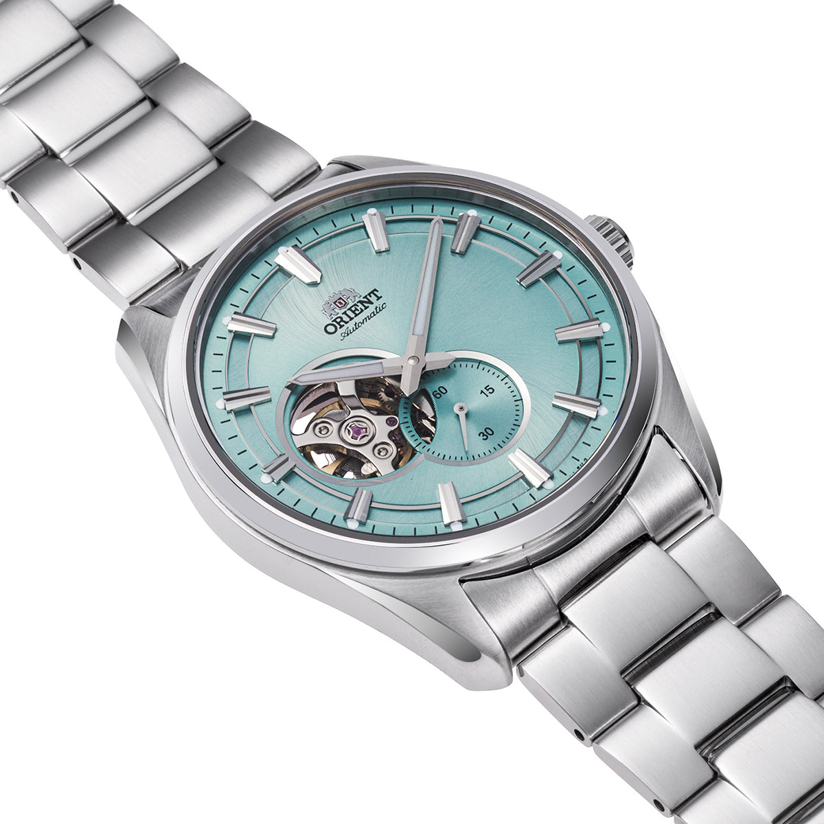 【日本製】ORIENT コンテンポラリーセミスケルトン 裏スケ スモセコ 極美品 CONTEMPORARY（ORIENT） オリエント ORIENT コンテンポラリー